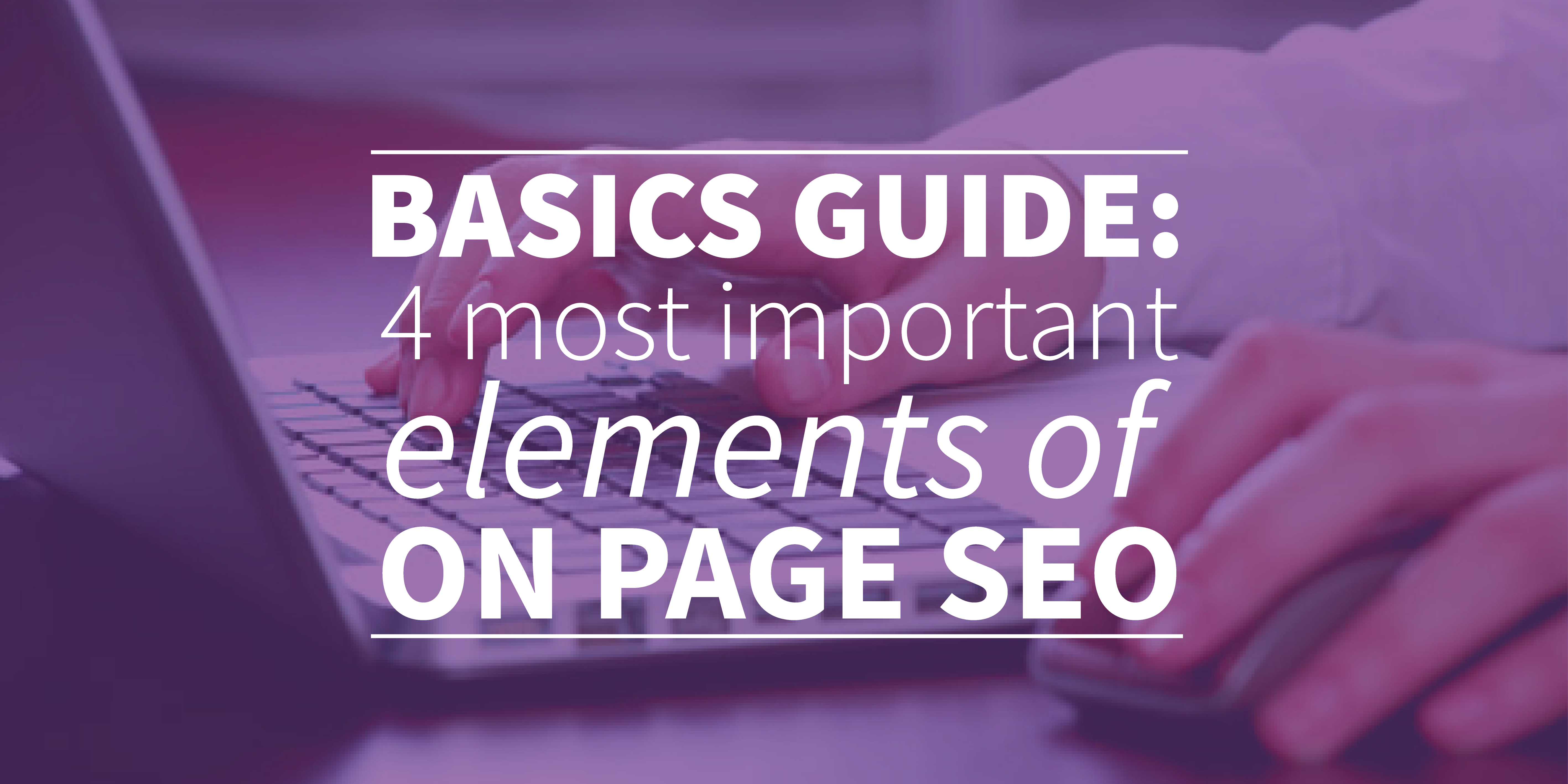 on page seo elements