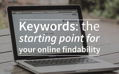 Keywords: the starting point for your online findability