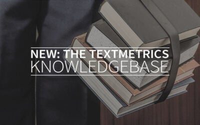 New: the Textmetrics SEO knowledgebase