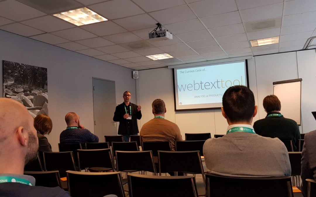 Textmetrics sponsor van Data Driven Commerce Event