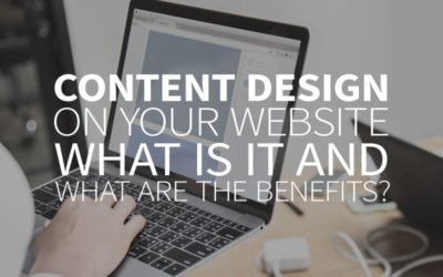 Content design on your website. What is it and what are the benefits?