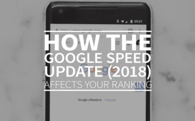 How the Google Speed Update (2018) affects your ranking