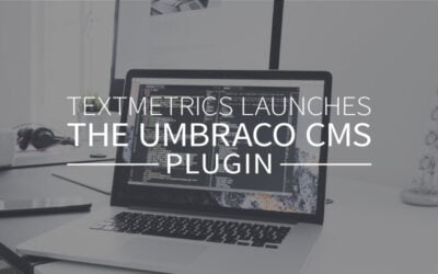 Textmetrics launches the Umbraco CMS plugin