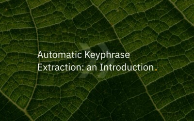 An Introduction to Automatic Keyphrase Extraction