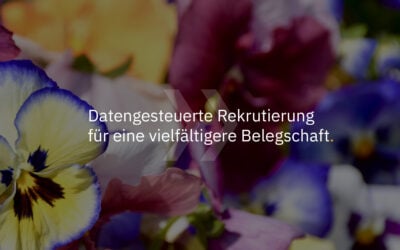 Datengesteuerte Rekrutierung für eine vielfältigere Belegschaft