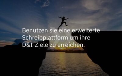 Benutzen sie eine erweiterte Schreibplattform um ihre D&I-Ziele zu erreichen