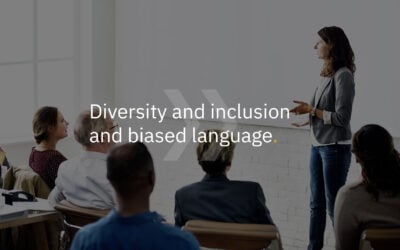 Diversity and inclusion and biased language