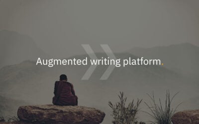 The benefits of an augmented writing platform